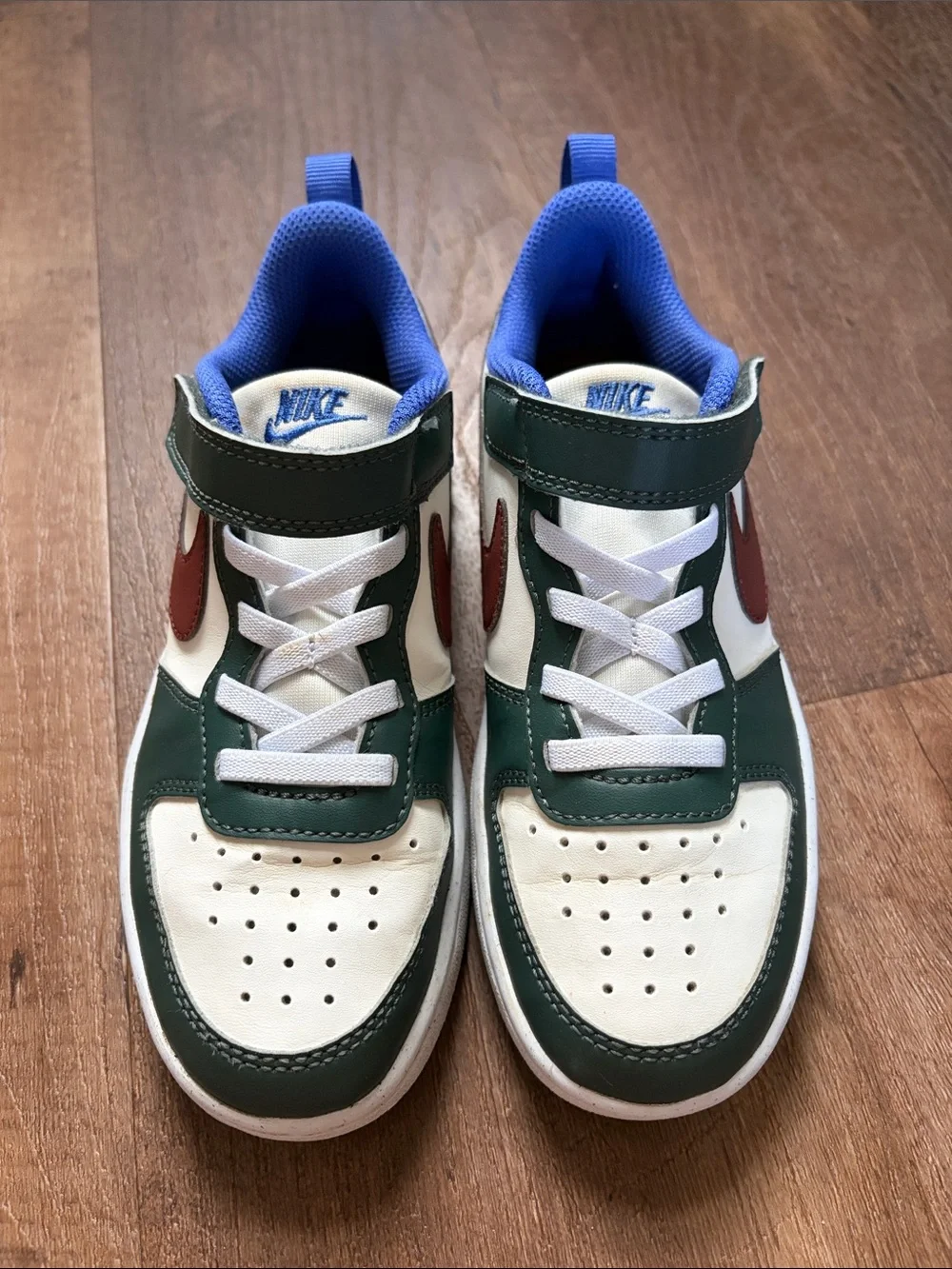 Nike Court Borough Low Recraft Sneaker in Vintage Green Dark Pony